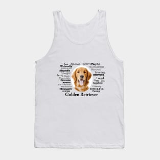 Golden Retriever Traits Tank Top